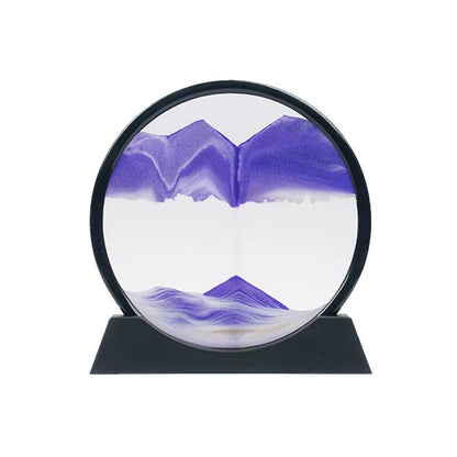 3D Hourglass Moving Quicksand Sand Art Home Decor