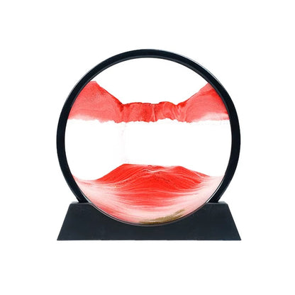 3D Hourglass Moving Quicksand Sand Art Home Decor