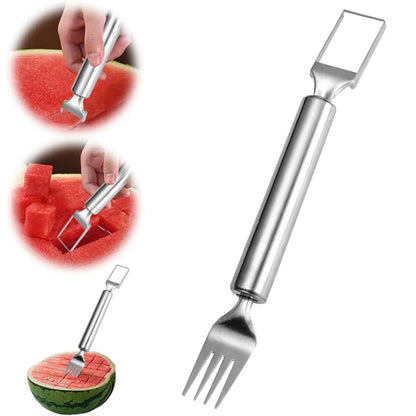 Dual Head Stainless Steel Watermelon Slicer